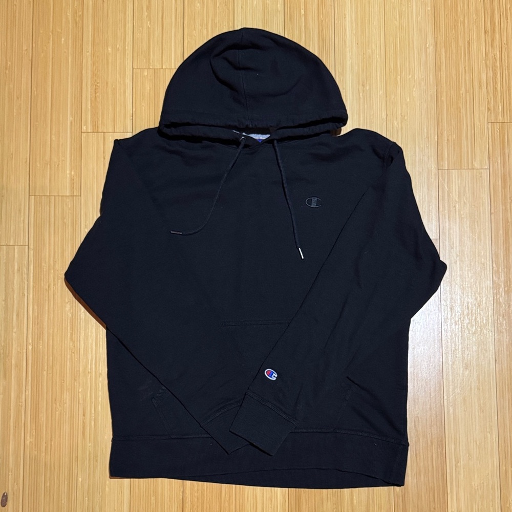 Champion Men's Classic Black Hoodie